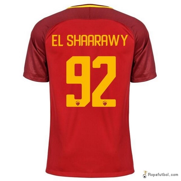 Camiseta As Roma Replica Primera Ropa EL Shaarawy 2017/18